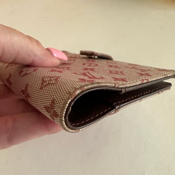 AUTH Louis Vuitton LV Diary Agenda PM Red Pink Monogram Mini Lin With Inserts! - Picture 5 of 8